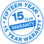 15 Year Warranty